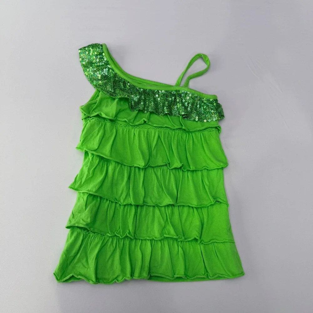 Girls‎ Bright Green Tank